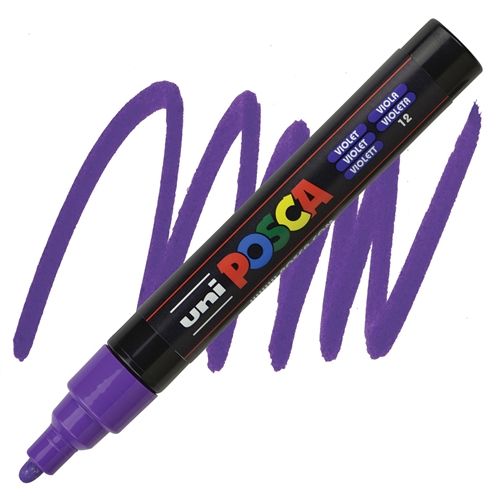 ACRYLIC MARKER POSCA PC-5M MEDIUM VIOLET