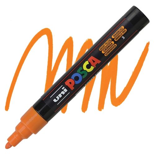 ACRYLIC MARKER POSCA PC-5M MEDIUM BRIGHT YELLOW