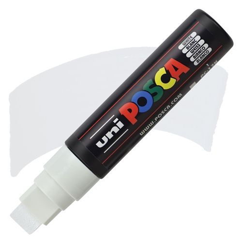 ACRYLIC MARKER POSCA  EXTRA BROAD WHITE