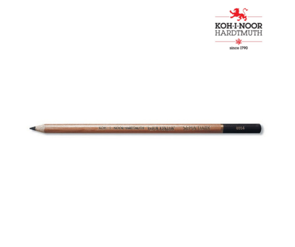 Koh-i-Noor, Pencil chalk – sepia dark brown