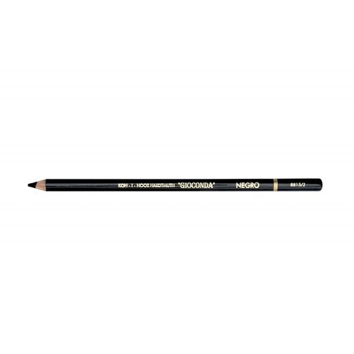 Koh-i-Noor, Chalk in pencil "Negro" - medium hardness