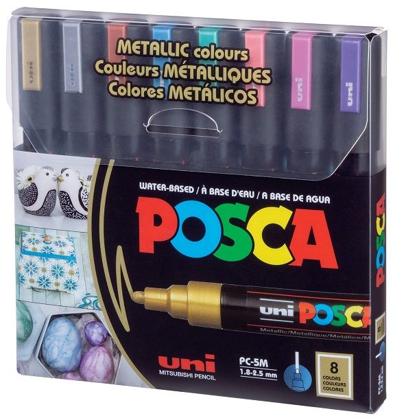 ACRYLIC MARKER POSCA PC-5M MEDIUM LIGHT ORANGE