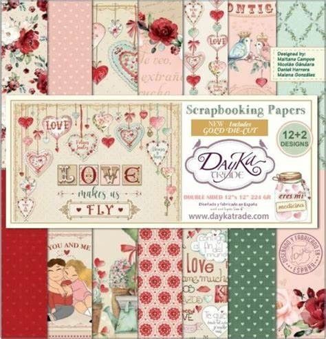 Love Makes Us Fly 12x12 Inch Paper Pack