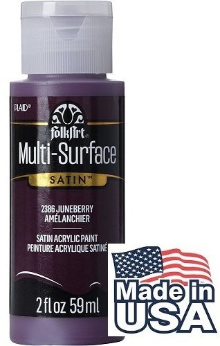 Multi-Surface Satin Acrylic Paints - Juneberry