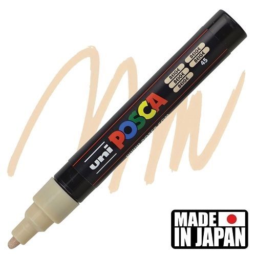 ACRYLIC MARKER POSCA PC-5M MEDIUM BEIGE