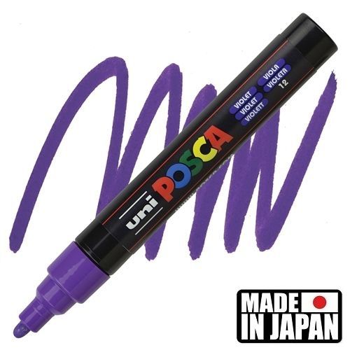 ACRYLIC MARKER POSCA PC-5M MEDIUM VIOLET