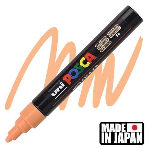 ACRYLIC MARKER POSCA PC-5M MEDIUM LIGHT ORANGE