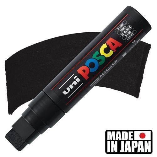 ACRYLIC MARKER POSCA  EXTRA BROAD BLACK