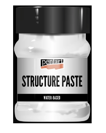 PENTART STRUCTURE PASTE -  WHITE 230 ml.