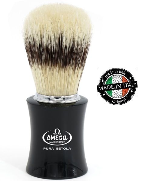 OMEGA 11868 Pure bristle shaving brush 