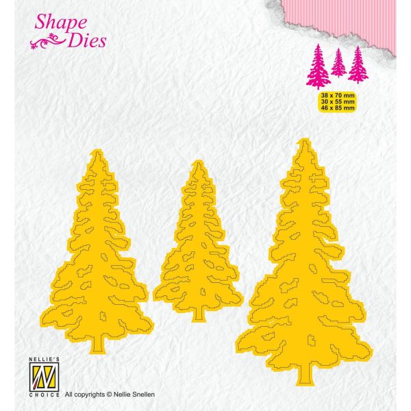 Nellie's Choice • Shape Dies Continue Pinetrees