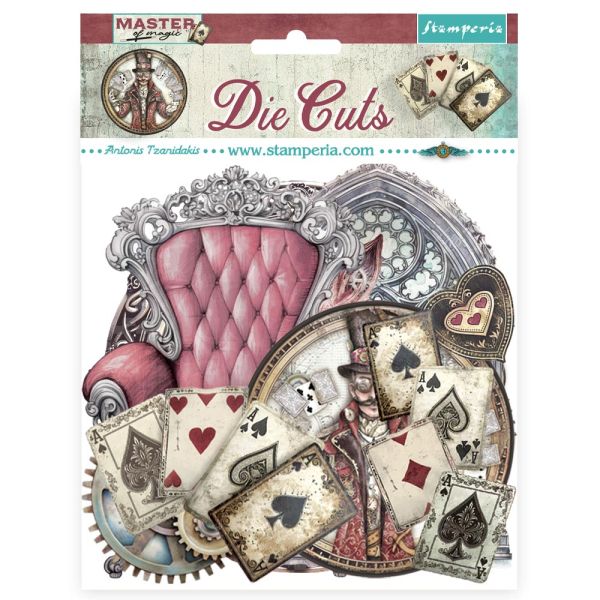 3D Die cuts assorted - Master of Magic - 3D комплект хартиени елементи - 15 х 15 см.