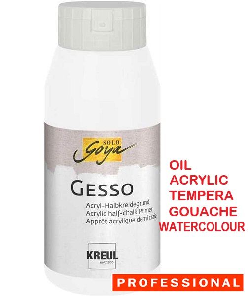 GESSO 750ml GOYA - ГЕСО грунд 750мл