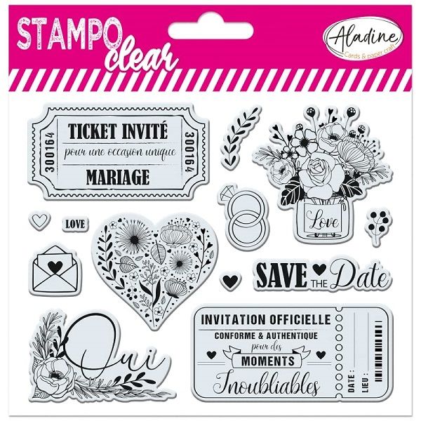 ALADINE Stampo Clear , France WEDDING