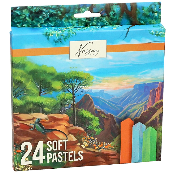 NASSAU SOFT PASTELS  24 - СУХИ ПАСТЕЛИ 24цв