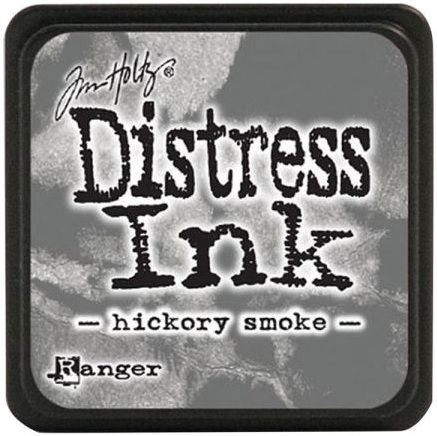 MINI Distress ink pad by Tim Holtz - Тампон, "Дистрес" техника - Hickory smoke