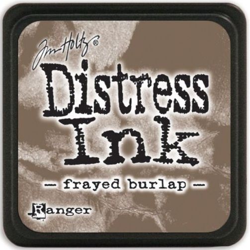 MINI Distress ink pad by Tim Holtz - Тампон, "Дистрес" техника - Frayed burlap 