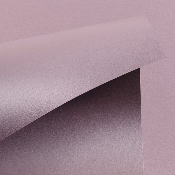 Curious Metallics - Двустраннa перла-металик картон 300гр # A4, Rose Gold