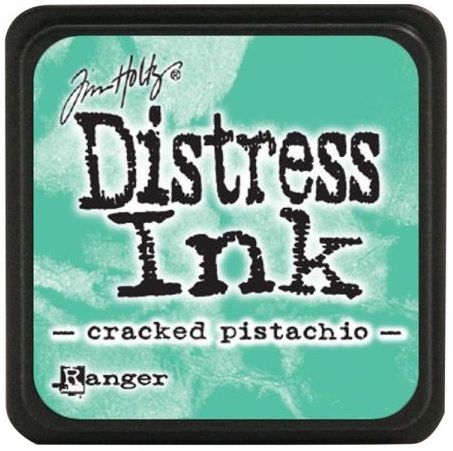 MINI Distress ink pad by Tim Holtz - Тампон, "Дистрес" техника - Cracked pistachio