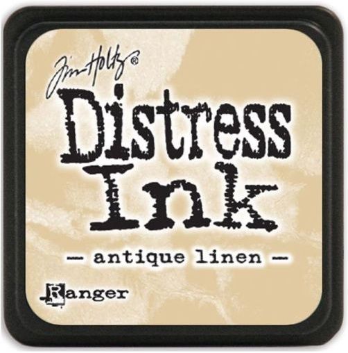 MINI Distress ink pad by Tim Holtz - Тампон, "Дистрес" техника - Antique linen 