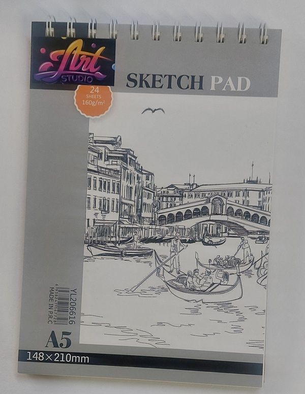 A5 SKETCH PAD AS -  Скицник A5 24 листа / 160г