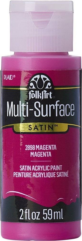 Multi-Surface Satin • Magenta - Декорфин акрил за всякаква повърхност, 59мл.