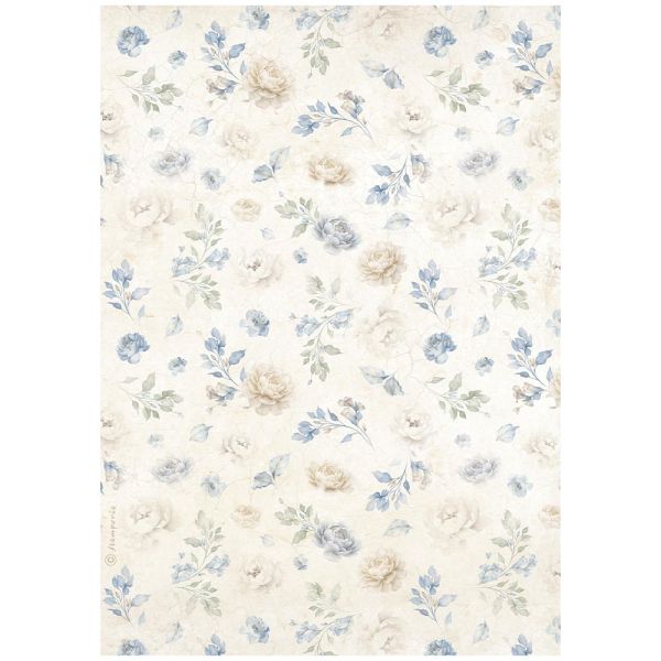 STAMPERIA - Timeless small flowers pattern - Оризова декупажна хартия A4