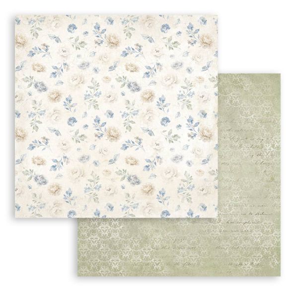 STAMPERIA, Timeless roses tapestry 12x12 Inch Paper Sheets