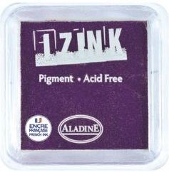 IZINK PAD PIGMENT - Среден тампон 4х4см - DARK PURPLE