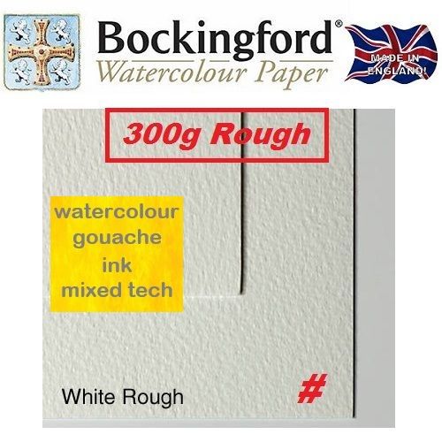 # BOCKINGFORD 300g ROUGH 56 X 76 cm. - АКВАРЕЛЕН БЕЗКИСЕЛИНЕН КАРТОН