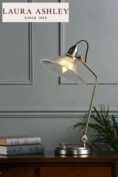Laura Ashley Designer Vintage task lamp HANBURY
