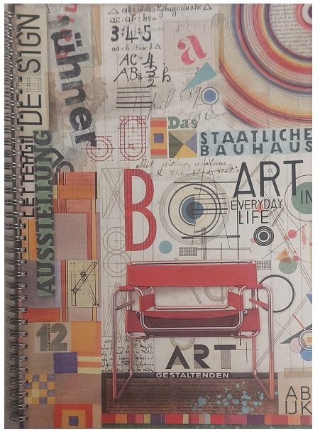 ART Collection SKETCHBOOK A4 50sh offwhite BAUHAUS ART