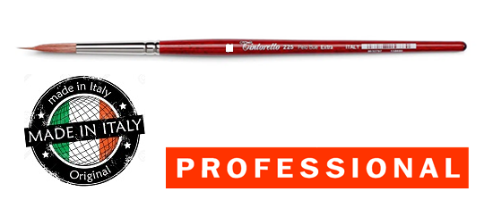 TINTORETTO OX HAIR ROUND - Профи  четка  с танк / резервоар №2