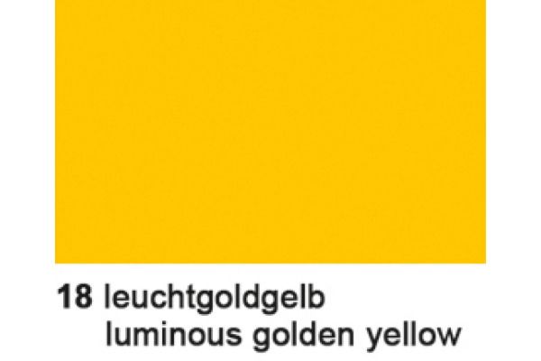 Neon Yellow Poster Board 48×68 cm – 380 g/m², Single Sheet