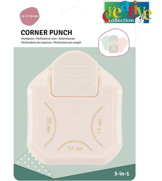 Corner BIG PUNCH CREATIVE XL  - Перфоратор за ЗАОБЛЯНЕ на ъгли 3 размера