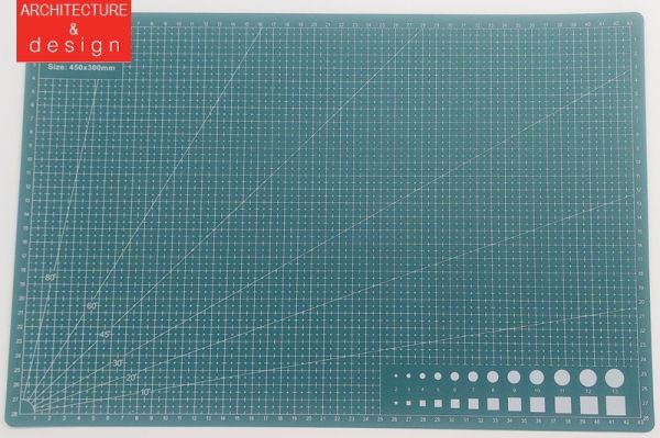 DRAWING MAT DOUBLESIDED 450х300