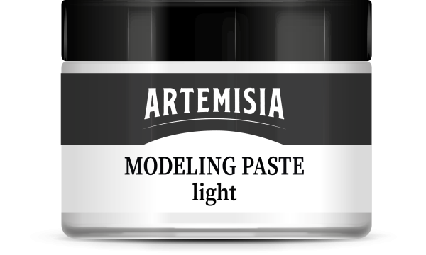 Моделин паста ЛЕКА , БЯЛА  ARTEMISIA 150 мл.