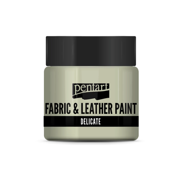 PENTART, DELICATE - Боя за текстил и кожа перла, 50 мл. - Бяло Злато