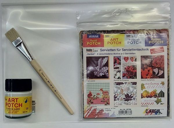 Комплект за декупаж със  салфетки 49788