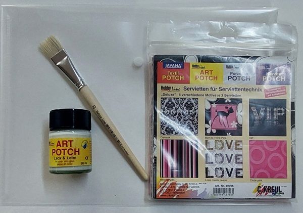 Napkin technique set  49796