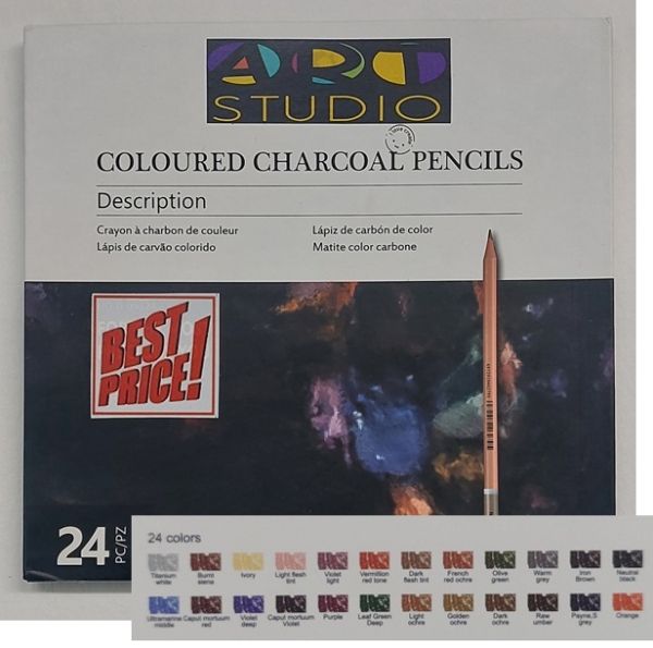 PASTEL PENCILS ART STUDIO 24
