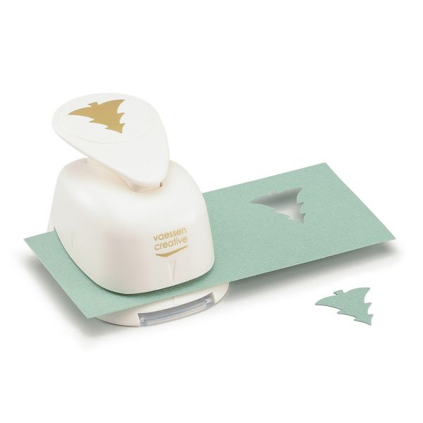 V.Creative • Craft Punch Fir tree Holly - Пънч  елха 