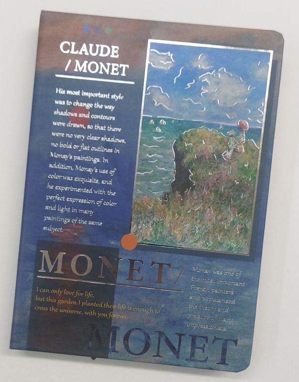 Бележник 100 листа A5 IMPRESSIONISTS & MONET