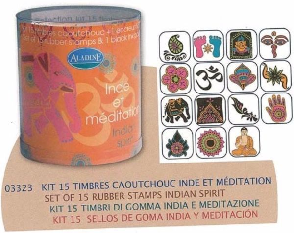 Комплект гумени печати - Aladine,France