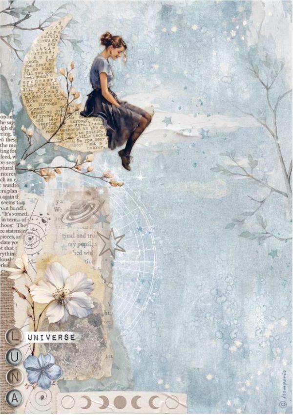 STAMPERIA, A4 Rice Paper