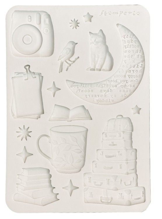 Silicon mould A5 - Secret Diary - Силиконова форма за моделиране молд