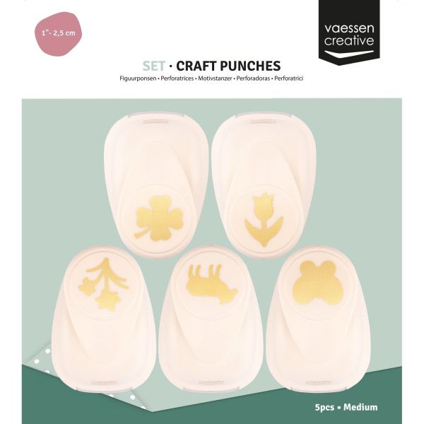 V.Creative • Craft Punch Set Spring 5pcs