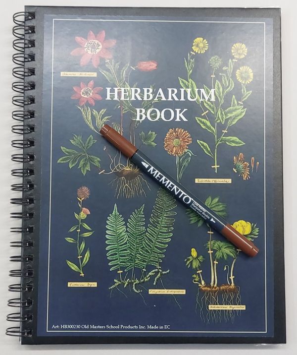 Комплект албум за хербарий  30х23  с разделители и писец