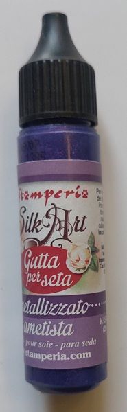 SILK ART Gutta METALLIC AMETIST