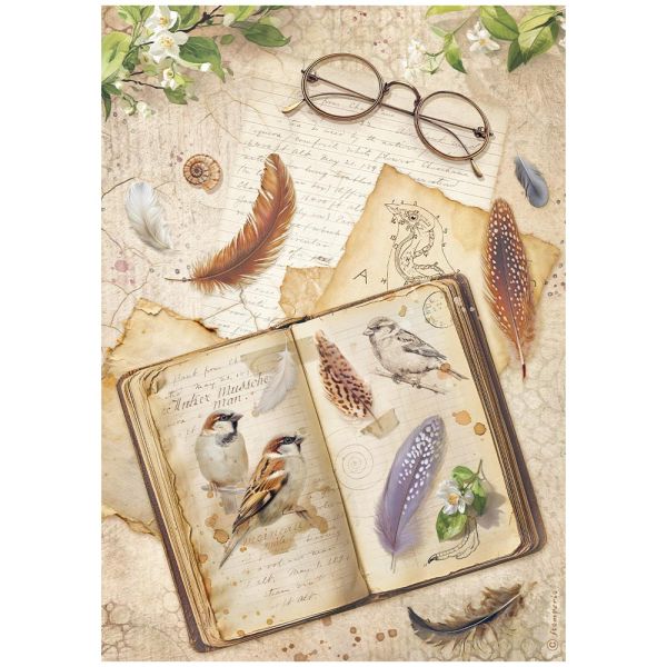 STAMPERIA - All Around book - Оризова декупажна хартия A4